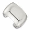 Sterling Silver Polished 40mm Domed Cuff Bangle