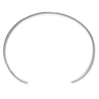 Load image into Gallery viewer, Sterling Silver Polished 15mm Flat Cuff Bangle
