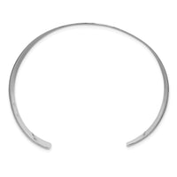 Load image into Gallery viewer, Sterling Silver Polished 25mm Flat Cuff Bangle
