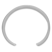 Load image into Gallery viewer, Sterling Silver Polished 20mm Concave Cuff Bangle
