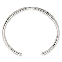 Load image into Gallery viewer, Sterling Silver Polished -X- Cuff Bangle
