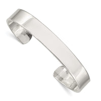 Load image into Gallery viewer, Sterling Silver 9.75mm Cuff Bangle Bracelet
