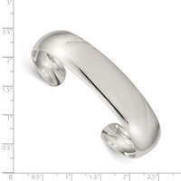 Load image into Gallery viewer, Sterling Silver 14mm Cuff Bangle

