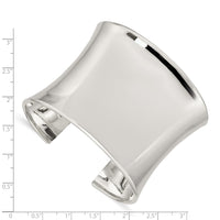 Load image into Gallery viewer, Sterling Silver 50mm Cuff Bangle Bracelet
