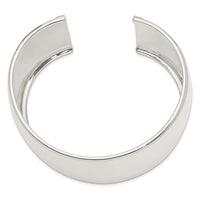Load image into Gallery viewer, Sterling Silver 40mm Cuff Bangle Bracelet
