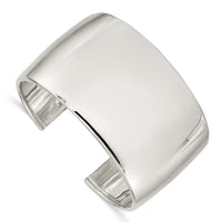 Load image into Gallery viewer, Sterling Silver 40mm Cuff Bangle Bracelet
