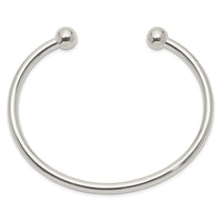 Load image into Gallery viewer, Sterling Silver Cuff Bangle Bracelet
