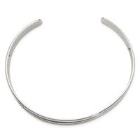 Load image into Gallery viewer, Sterling Silver Polished Cuff Bangle
