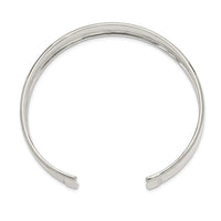 Load image into Gallery viewer, Sterling Silver 10mm Polished Cuff Bangle
