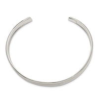 Load image into Gallery viewer, Sterling Silver Concave Cuff Bangle
