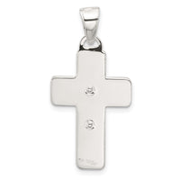 Load image into Gallery viewer, Sterling Silver Polished Crucifix Cross Pendant
