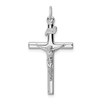 Load image into Gallery viewer, Sterling Silver Rhodium-plated INRI Crucifix Pendant
