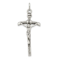 Load image into Gallery viewer, Sterling Silver Antiqued Crucifix Pendant
