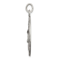 Load image into Gallery viewer, Sterling Silver Antiqued Ecce Homo Medal
