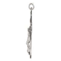 Load image into Gallery viewer, Sterling Silver Antiqued INRI Crucifix Pendant
