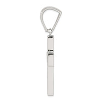 Load image into Gallery viewer, Sterling Silver Rhodium-plated CZ Cross Pendant
