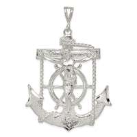Load image into Gallery viewer, Sterling Silver Mariner Cross Pendant
