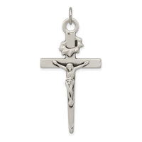 Load image into Gallery viewer, Sterling Silver Antiqued Crucifix Pendant
