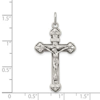 Load image into Gallery viewer, Sterling Silver Antiqued INRI Crucifix Pendant
