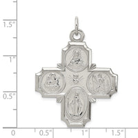 Load image into Gallery viewer, Sterling Silver 4-way Reversible Medal
