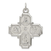 Load image into Gallery viewer, Sterling Silver 4-way Reversible Medal
