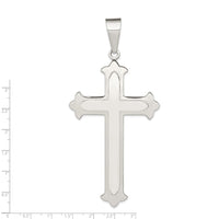 Load image into Gallery viewer, Sterling Silver Polished Cross Pendant
