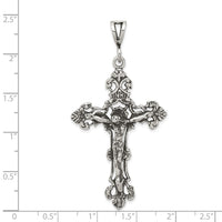 Load image into Gallery viewer, Sterling Silver Antiqued Crucifix Charm
