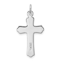 Load image into Gallery viewer, Sterling Silver Rhodium-plated &amp; Gold-tone INRI Crucifix Cross Pendant
