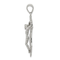 Load image into Gallery viewer, Sterling Silver Polished Mariner Crucifix Pendant
