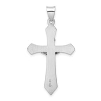 Load image into Gallery viewer, Sterling Silver Rhodium-plated Polished INRI Crucifix Pendant
