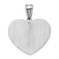 Load image into Gallery viewer, Sterling Silver Rhod-plated Enameled Autism Heart Pendant
