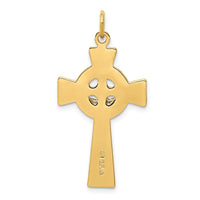 Load image into Gallery viewer, Sterling Silver &amp; Gold Tone INRI Crucifix Pendant
