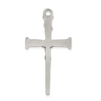 Load image into Gallery viewer, Sterling Silver Textured Crucifix Cross Pendant
