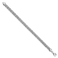 Load image into Gallery viewer, Sterling Silver Rhodium-plated Fancy Bracelet
