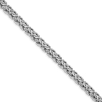 Load image into Gallery viewer, Sterling Silver Rhodium-plated Fancy Bracelet
