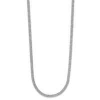Load image into Gallery viewer, Sterling Silver RH-plt Polish 3-Strand Beaded w/2in ext. Necklace
