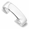 Sterling Silver RH-plated Polished Slip-on Bangle