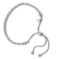 Load image into Gallery viewer, Sterling Silver RH-plated D/C Bracelet Adjustable Bracelet
