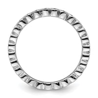 Load image into Gallery viewer, Sterling Silver Stackable Expressions Citrine Ring
