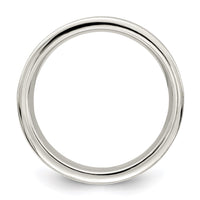 Load image into Gallery viewer, Sterling Silver 5mm Polished 5-Row Fancy Band Size 10
