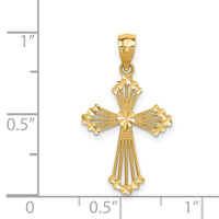 Load image into Gallery viewer, 14k Passion Cross Pendant
