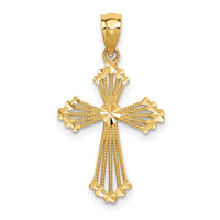 Load image into Gallery viewer, 14k Passion Cross Pendant
