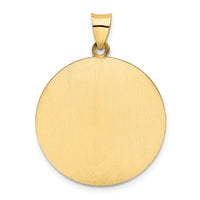 Load image into Gallery viewer, 14k Saint Christopher Medal Hollow Pendant
