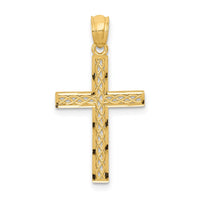 Load image into Gallery viewer, 14k Filigree Cross Pendant
