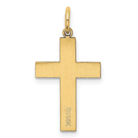 Load image into Gallery viewer, 14k Polished Cross Pendant
