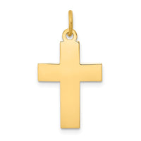 Load image into Gallery viewer, 14k Polished Cross Pendant
