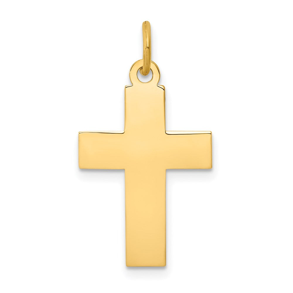 14k Polished Cross Pendant