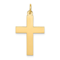 Load image into Gallery viewer, 14k Polished Cross Pendant
