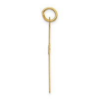 Load image into Gallery viewer, 14k Polished Cross Pendant
