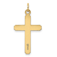 Load image into Gallery viewer, 14k Polished Cross Pendant
